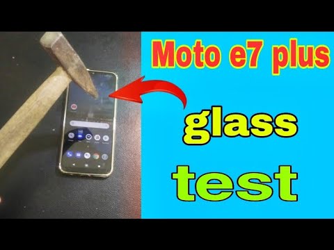 Moto e7 plus glass test / moto e7 plus gorilla glass ?