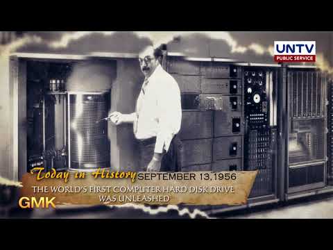 IBM introduces the world's first hard disk drive in 1956  | Today in History