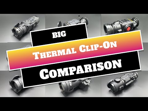 Quick comparison of thermal clip-ons for your daylight scope