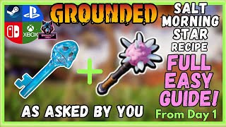Grounded: Salt Morning Star Recipe, The Full EASY Guide. 1.4