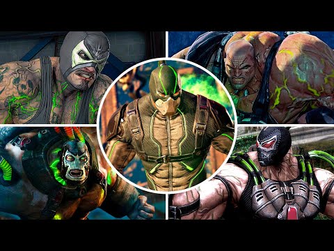 Evolution of Monster Bane Transformation in Batman Games