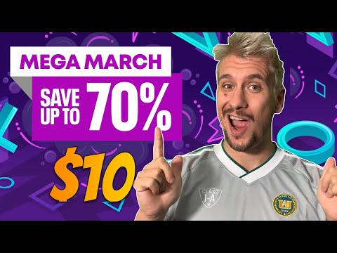 Under $10 Mega March Deals! PlayStation Store Mega March 2021 sale PS Store
