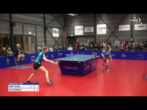 Masters 2019 Ding Yaping  -  Kim Vermaas