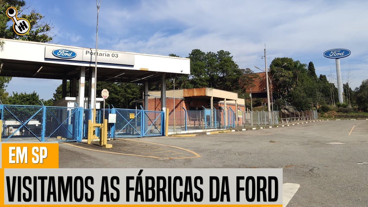 VISITAMOS AS ANTIGAS FÁBRICAS DA FORD EM SP