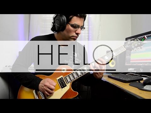Adele Hello Electric Guitar Cover by Ivo Cabrera