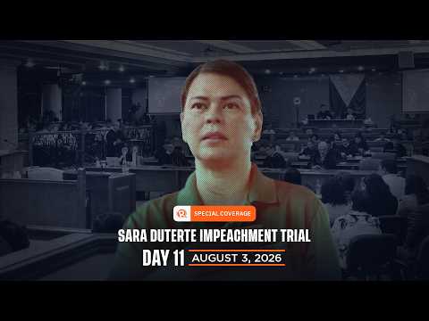 SPECIAL COVERAGE: Impeachment trial of Sara Duterte