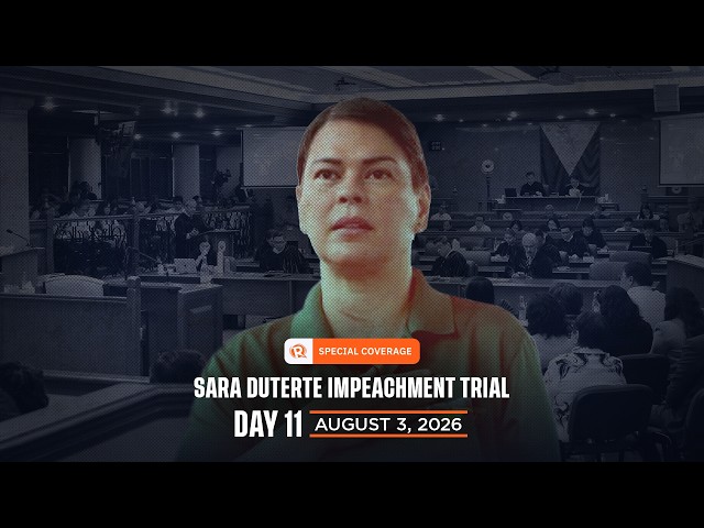 SPECIAL COVERAGE: Impeachment trial of Sara Duterte