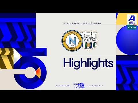Napoli Futsal-CDM Futsal 1-1 | Goals and highlights | Matchday 4 | Serie A KINTO 2025/2026