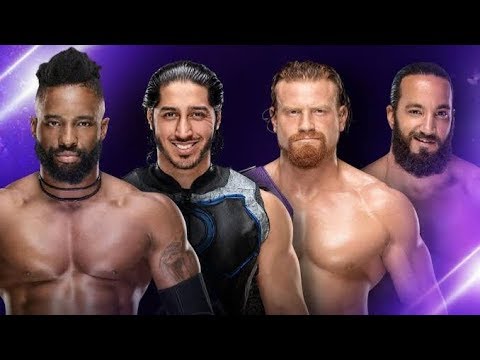 wwe mustafa ali, alexander vs buddy murphy, tony nese tag team match 2018