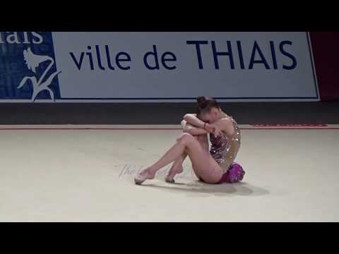 Sabina TASHKENBAEVA (UZB) ball - 2018 Thiais AA