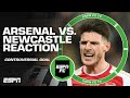 FULL REACTION to Newcastle vs. Arsenal 🚨 'NO EXCUSE! ABSOLUTELY A FOUL!' - Craig Burley | ESPN FC