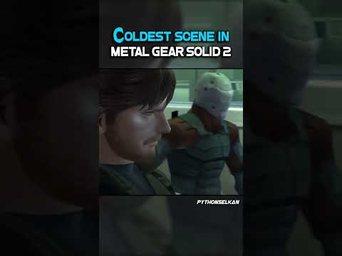Coldest scene in Metal Gear Solid 2 🥶🥶