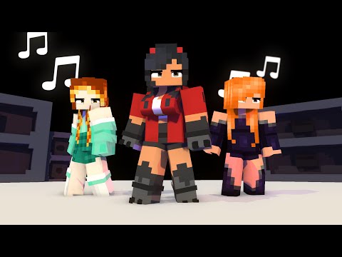DISCO DISCO PARTY PART ULTIMA APHMAU KIM AND LUCINDA - MINECRAFT ANIMATION #shorts
