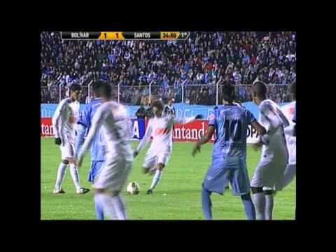 Libertadores: Bolivar 2 x 1 Santos em La Paz
