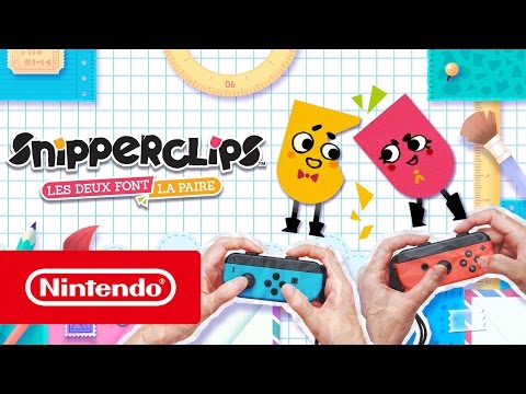 Snipperclips : Les deux font la paire - Bande-annonce de lancement (Nintendo Switch)