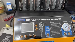 AUTOOL CT500 fuel injector cleaner machine workshop demo thumbnail