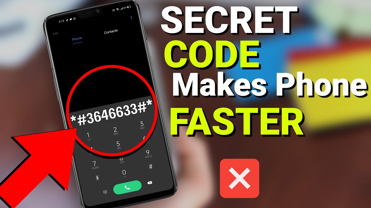 this CODE Makes Phone 2X Faster! (secret code)