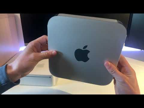mac mini 2020 M1 unboxing and setup