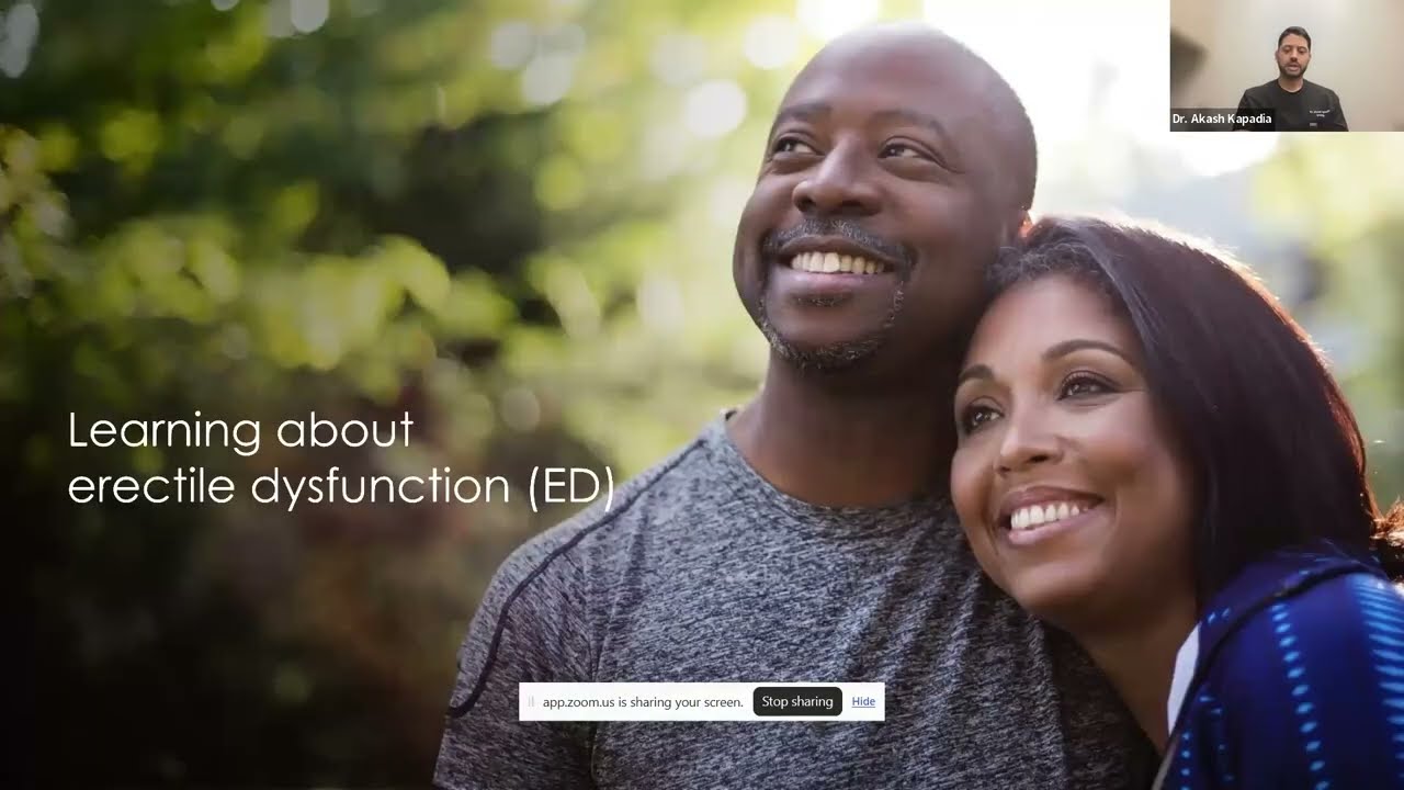Erectile Dysfunction & Stress Urinary Incontinence Webinar with Dr. Akash Kapadia