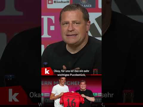 Video Thumbnail: Eberl über Neuzugang Palhinha: "Das nötige Puzzlestück, was wir brauchen" #shorts
