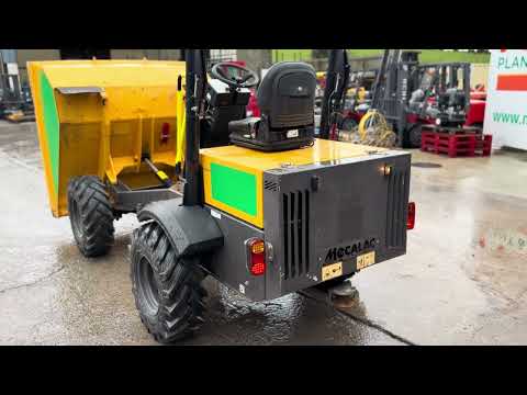 2018 MECALAC 3 TON DUMPER ....925 hours ...59T - Image 2
