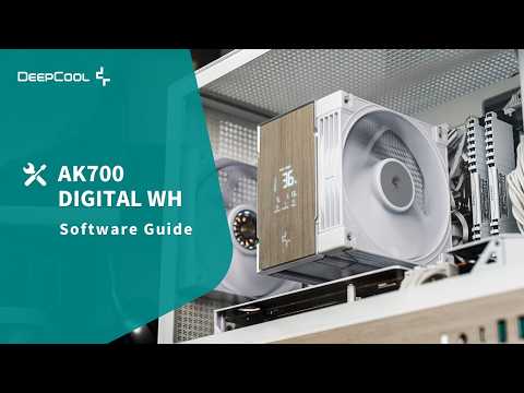 DEEPCOOL AK700 DIGITAL WH 280W White DEEPCOOL AK700 DIGITAL WH 280W White