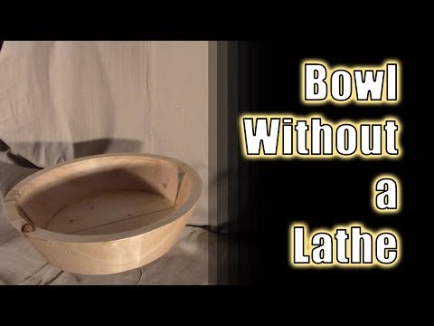Bowl Without a Lathe Challenge - Accepted - #BWALC