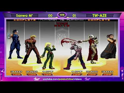 Sanwa M' Vs Aze (阿泽) FT10 KOF 2002 UM - Batalha de monstros