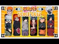 NARUTO VOICE QUIZ 🗣️🍜🦊 Guess the naruto character | Naruto/Naruto Shippuden Quiz!🍥