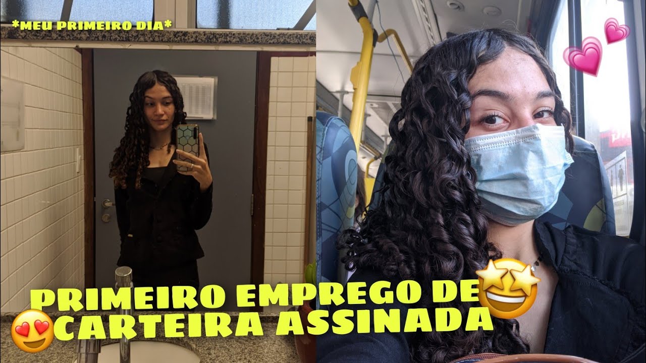 CONSEGUI MEU PRIMEIRO EMPREGO REGISTRADO! *meu primeiro dia* 🥰