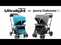 Joovy Caboose UL Double Stroller vs. Caboose Ultralight Graphite Double Stroller
