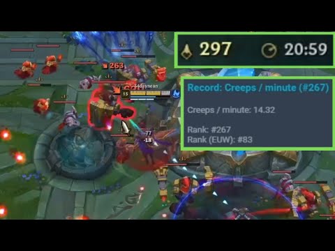 How to get 14 CS Per Minute