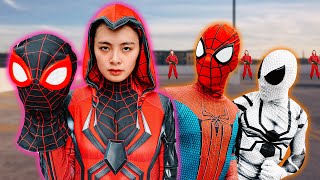 TEAM SPIDER-MAN vs BAD GUY TEAM 1.0 | When Spider-Man is Revealed !!! ( Live Action )