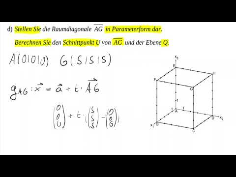 NRW Abituraufgabe 2019 - Prüfungsteil mit Hilfsmittel - Mathe - Grundkurs - Vektoren
