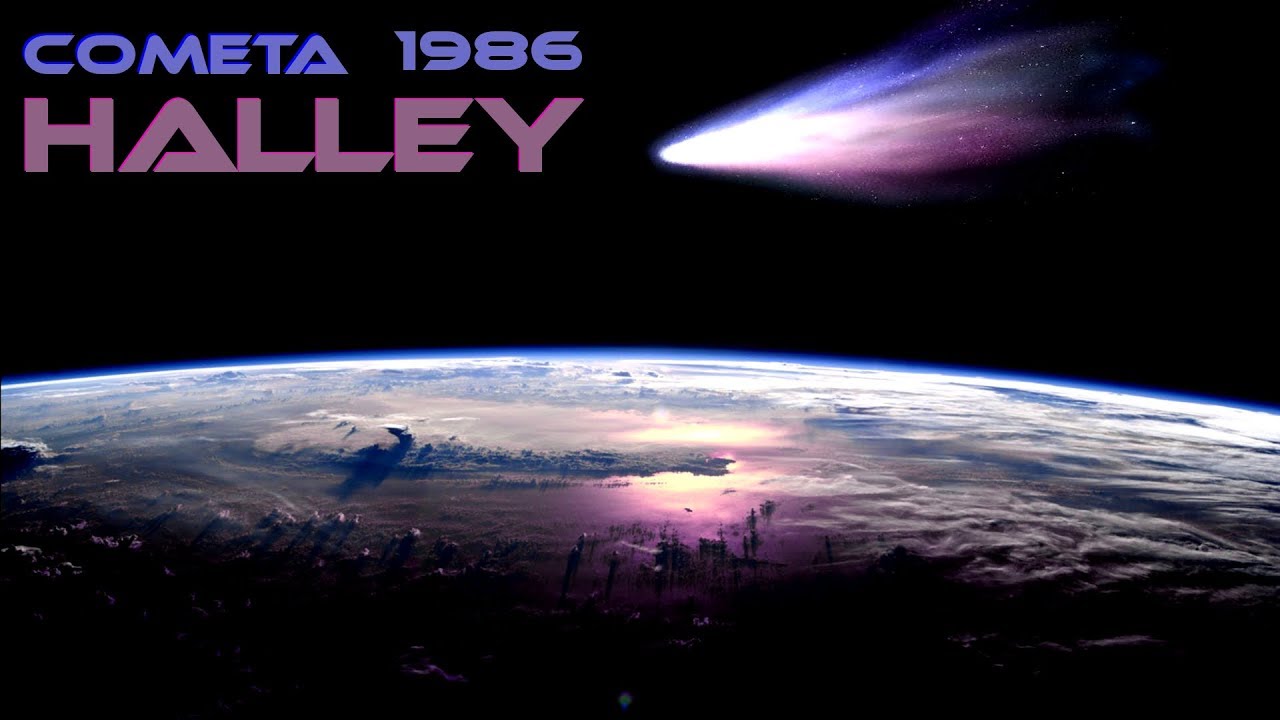 Cometa Halley! Sua passagem em 1986! Space Engine