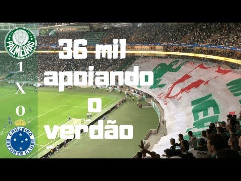 PALMEIRAS 1 x 0 CRUZEIRO - FIM DE PRIMEIRO TURNO - BR19