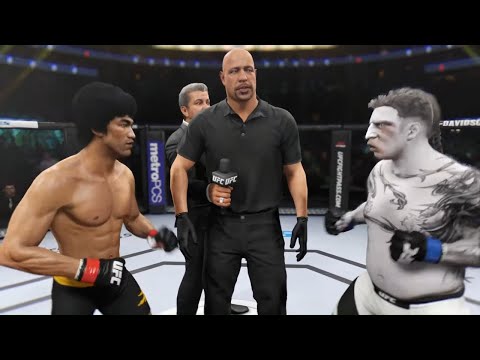Bruce Lee vs. Mister Gnomus - EA Sports UFC 2 - Dragon Fights