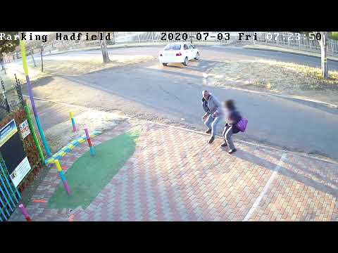 Crime in Johannesburg South Africa, drive-by cellphone snatch