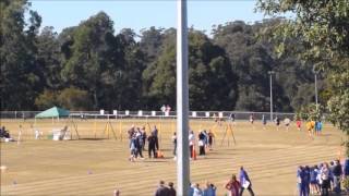 preview picture of video 'Beecroft zone carnival 2013 U10 Boys 800m'