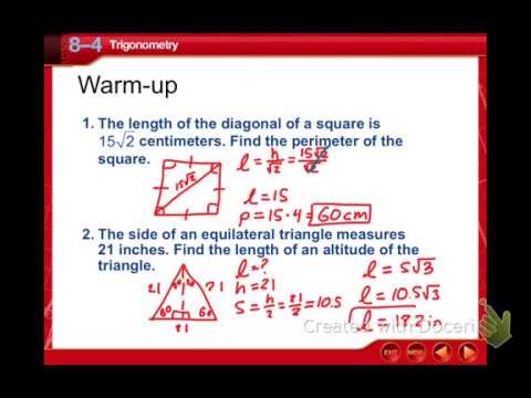 Manor Geometry Trigonometry