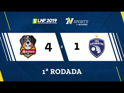 LNF2019 - Gols - 1r - Magnus 4 x 1 Foz Cataratas
