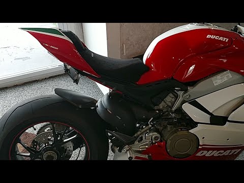 Panigale V4 NRC tail Tidy Installed