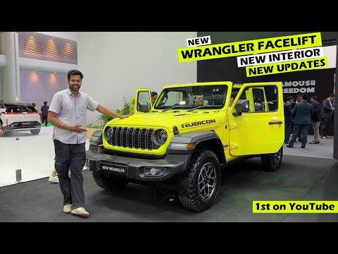 2024 New Jeep Wrangler Facelift is Finally Here | New Everything |  ₹66 lakh -Review
