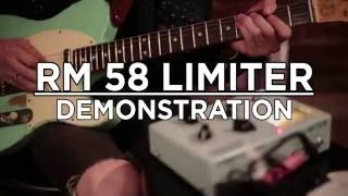 Video thumbnail for Daniel Donato demonstrates the Roger Mayer Effects  RM 58 Limiter take #1 by Lance Seymour