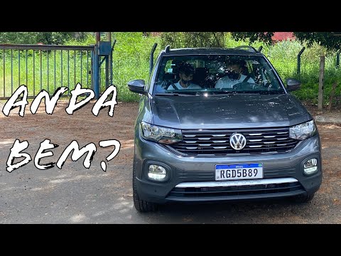 ACELERANDO TUDO A T-CROSS CONFORTLINE 1.0 TSI