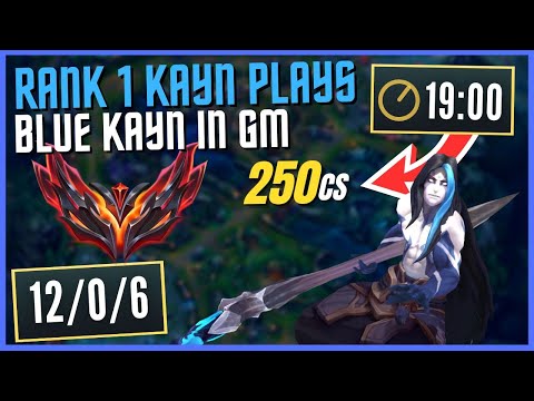 Kayn, But I Prove Blue Still Works (Smurfing in Grandmaster)