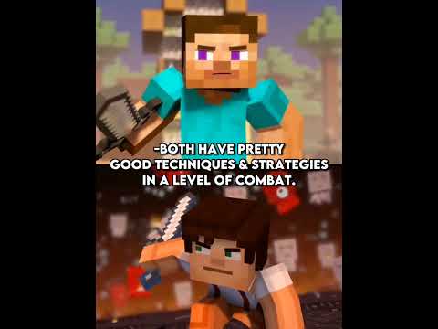 STEVE (Minecraft) Vs JESSE (Minecraft Story Mode)