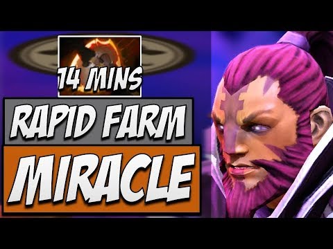 Miracle Dota - Antimage RAPID FARM | Dota 2 Pro Gameplay ROAD TO TI11