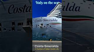 COSTA SMERALDA | समंदर पर तैरता स्वर्ग |Floting paradise  #cruise #cruiseship #travel #trending #sea