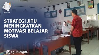 Download lagu STRATEGI JITU MENINGKATKAN MOTIVASI BELAJAR SISWA!!! mp3